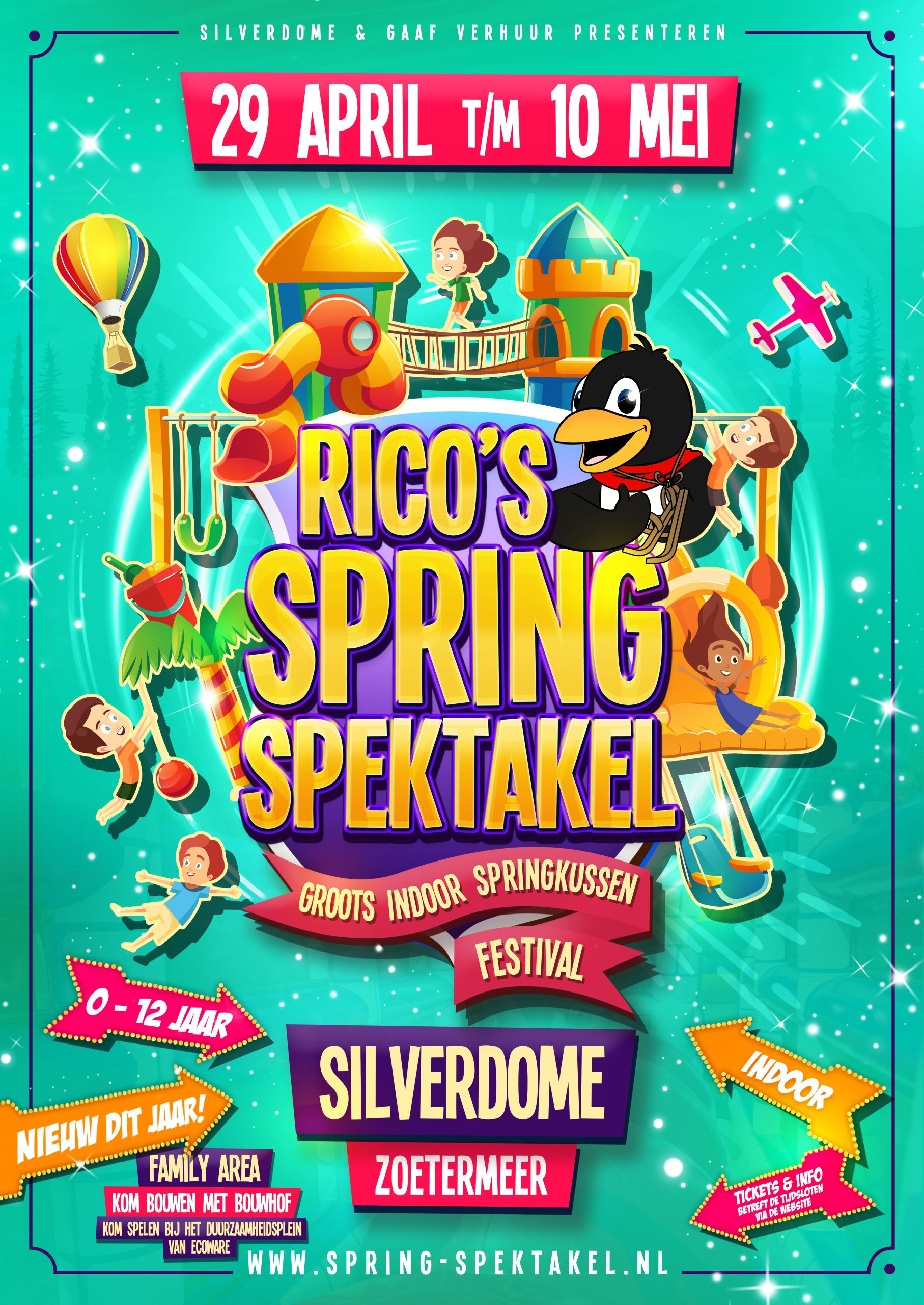 Rico S Kerstvakantie Programma Silverdome   A0 SPR Poster 2024 Scaled 