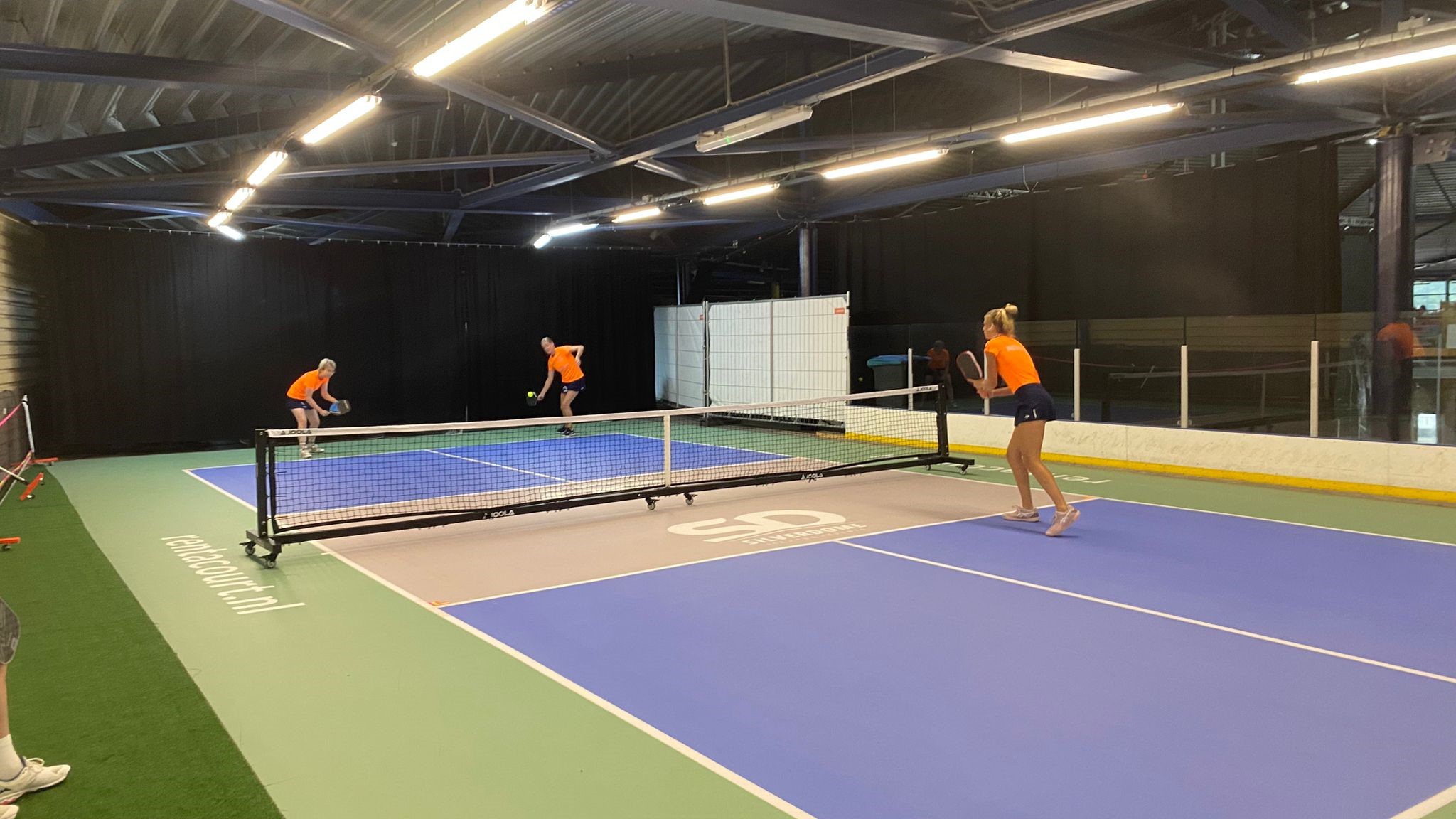 Team Nederland traint pickleball bij SilverDome!